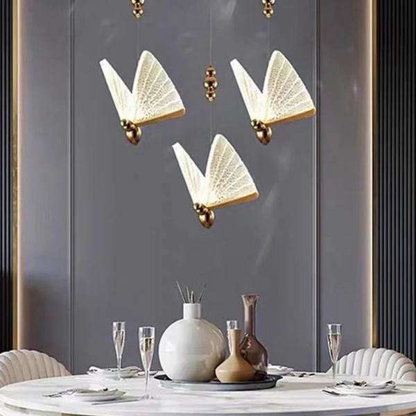 Κρεμαστό Φωτιστικό Χρυσό LED (40X40X80)cm