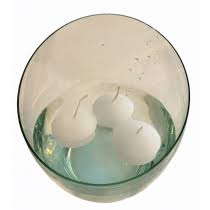 Κερί Βότσαλο Επιπλέων 6x2cm 7154