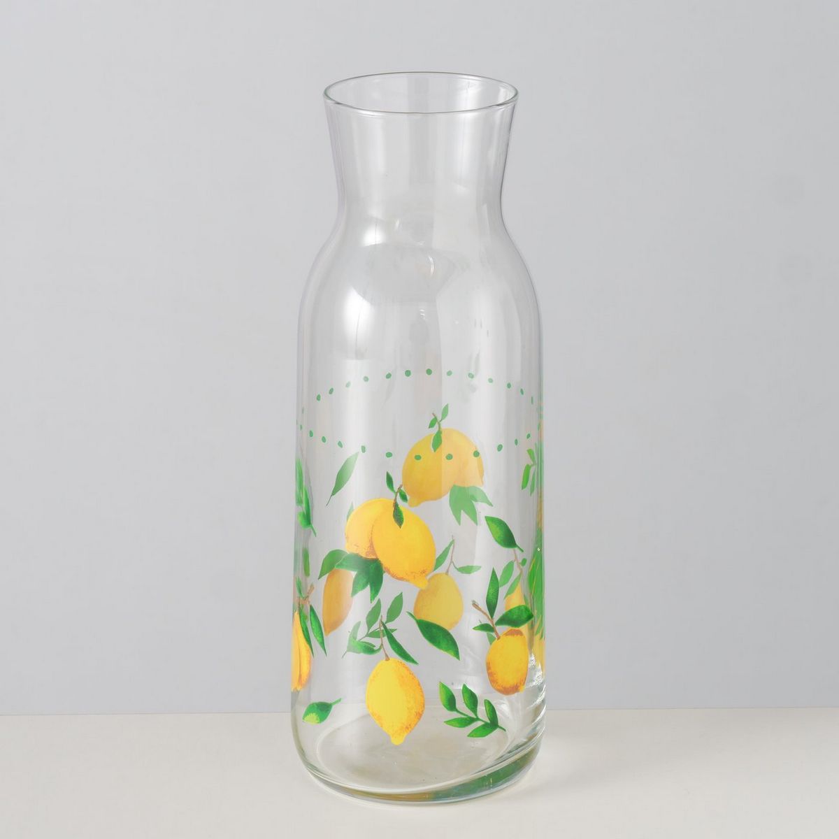 ΚΑΝΑΤΑ ΛΕΜΟΝΙΑ H 25cm D 10cm Palermo 1.200 ml ΔΙΑΦΑΝΕΣ ΓΥΑΛΙ