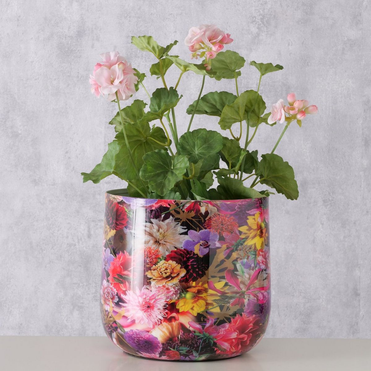 ΚΑΣΠΩ Opulent, H24cm D24cm, Floral, ΜΕΤΑΛΛΟ