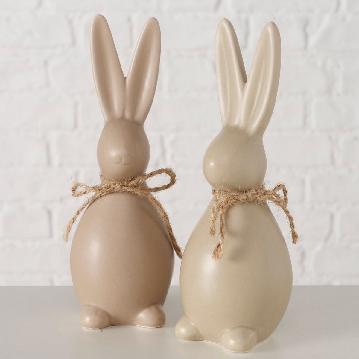 ΛΑΓΟΣ 2/ass ΦΙΓΟΥΡΑ ΚΑΦΕ Paddy 6Χ6Χ18cm, ΚΕΡΑΜΙΚΟ