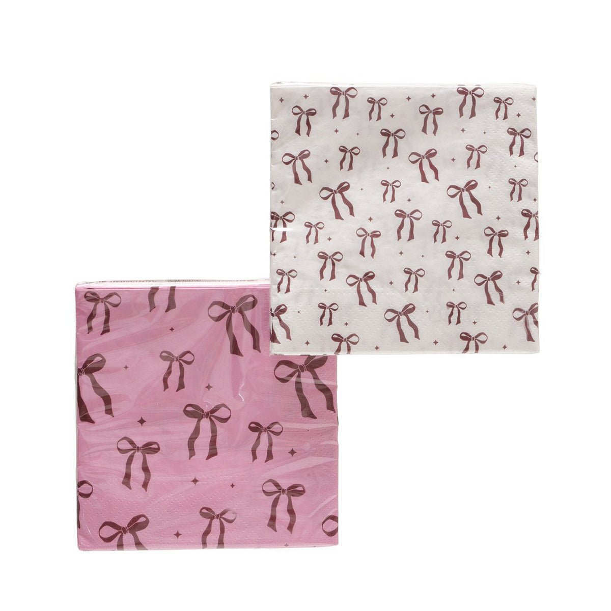 ΧΑΡΤΟΠΕΤΣΕΤΕΣ 2/ass 20τμχ Boucle ΚΟΚΚΙΝΟΣ ΦΙΟΓΚΟΣ ΡΟΖ ΛΕΥΚΟ ΧΑΡΤΙ