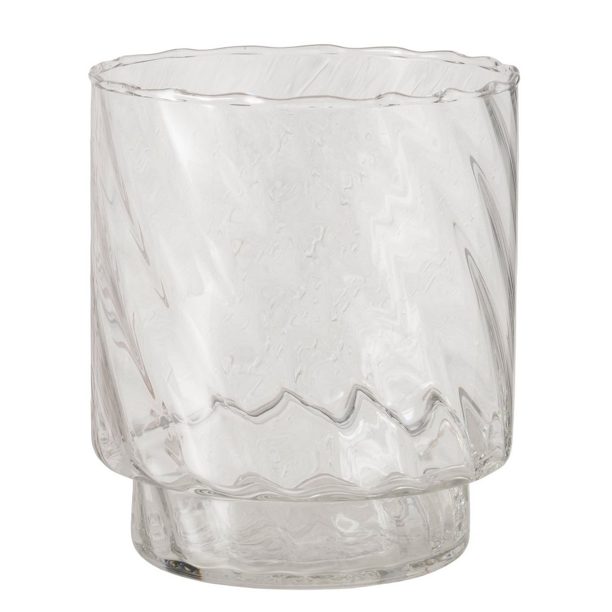 ΚΗΡΟΠΗΓΙΟ Louna ΔΙΑΦΑΝΕΣ ΓΥΑΛΙ H15cm D13cm