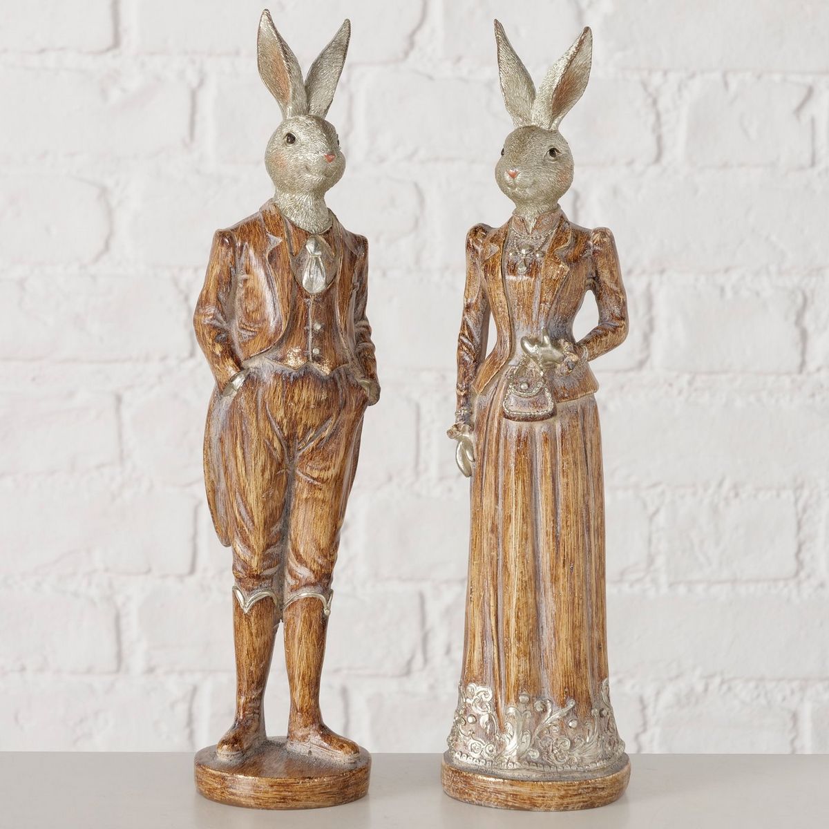 ΛΑΓΟΣ Avalon ΦΙΓΟΥΡΑ 2 ass.H 34 cm ΚΑΦΕ ΚΕΡΑΜΙΚΟ