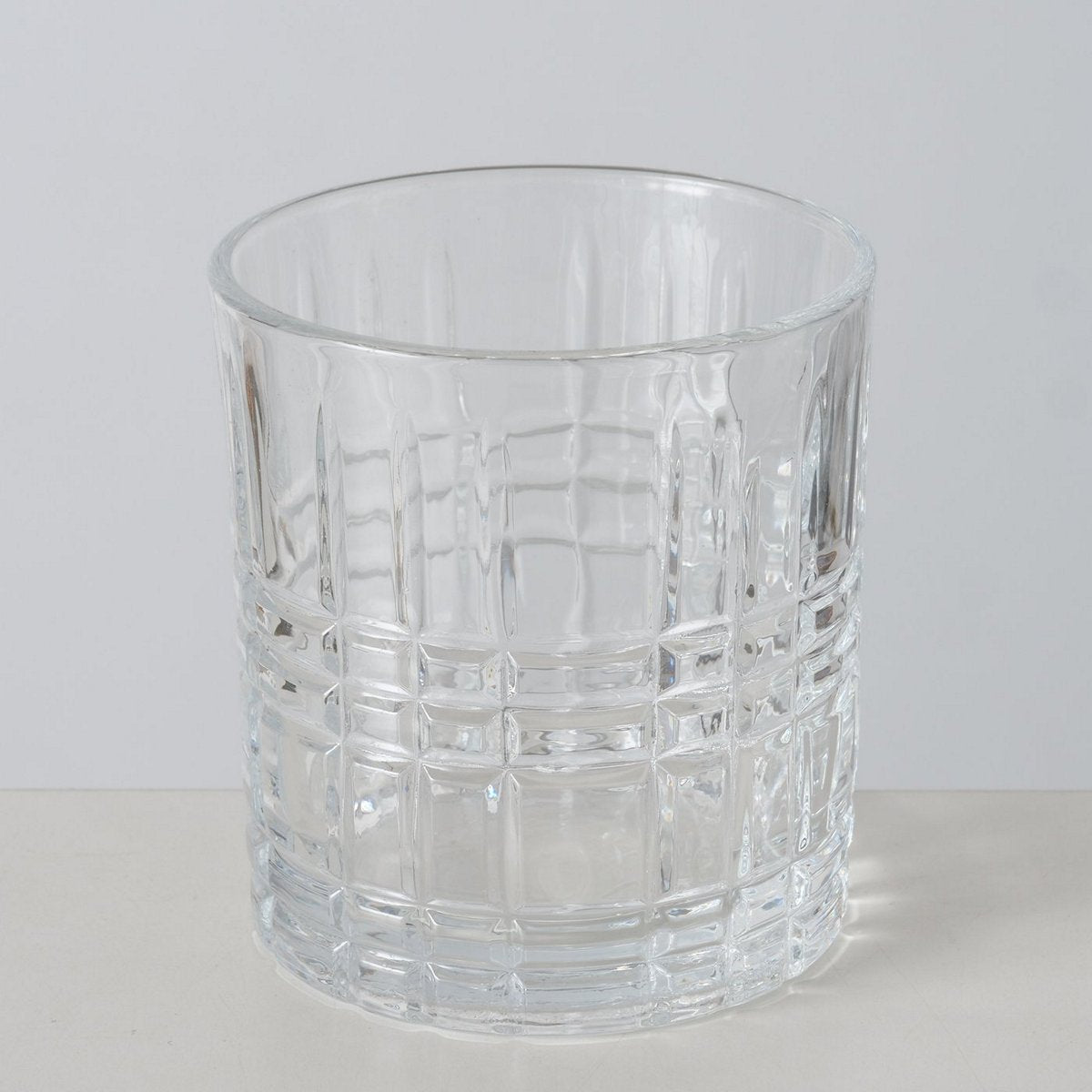 ΠΟΤΗΡΙ Whiskey H9cm D8,4cm ΔΙΑΦΑΝΕΣ ΓΥΑΛΙ Dishwasher proof