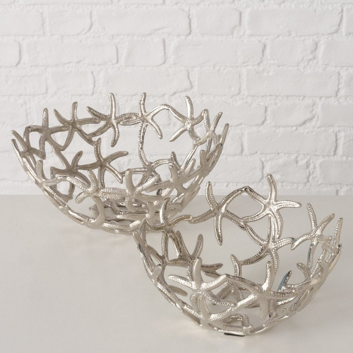ΜΠΟΛ Merita Set/2 Starfish Η 12 / 14cm D24 29 cm ΑΣΗΜΙ ΑΛΟΥΜΙΝΙΟ