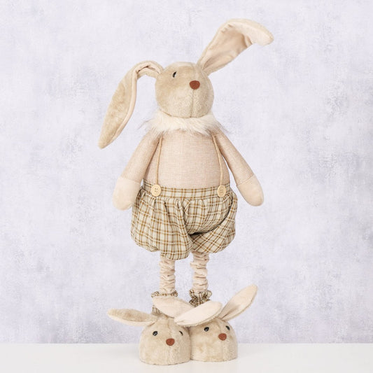 ΛΑΓΟΣ ΦΙΓΟΥΡΑ Nana ΠΤΥΣΟΜΕΝΟ 30Χ18Χ111cm ΜΕΤΑΛΛΟ ΚΑΦΕ Polyester