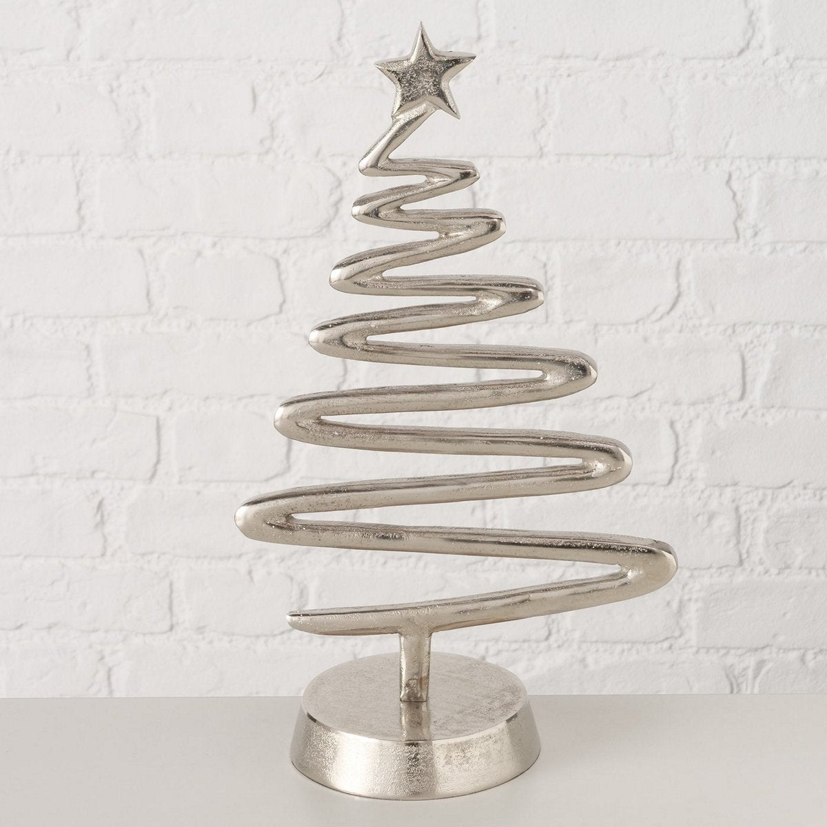 ΔΕΝΤΡΟ ΧΡΙΣΤΟΥΓΕΝΝΙΑΤΙΚΟ Firo 23,7X13,5X40,5cm ΑΣΗΜΙ ΑΛΟΥΜΙΝΙΟ