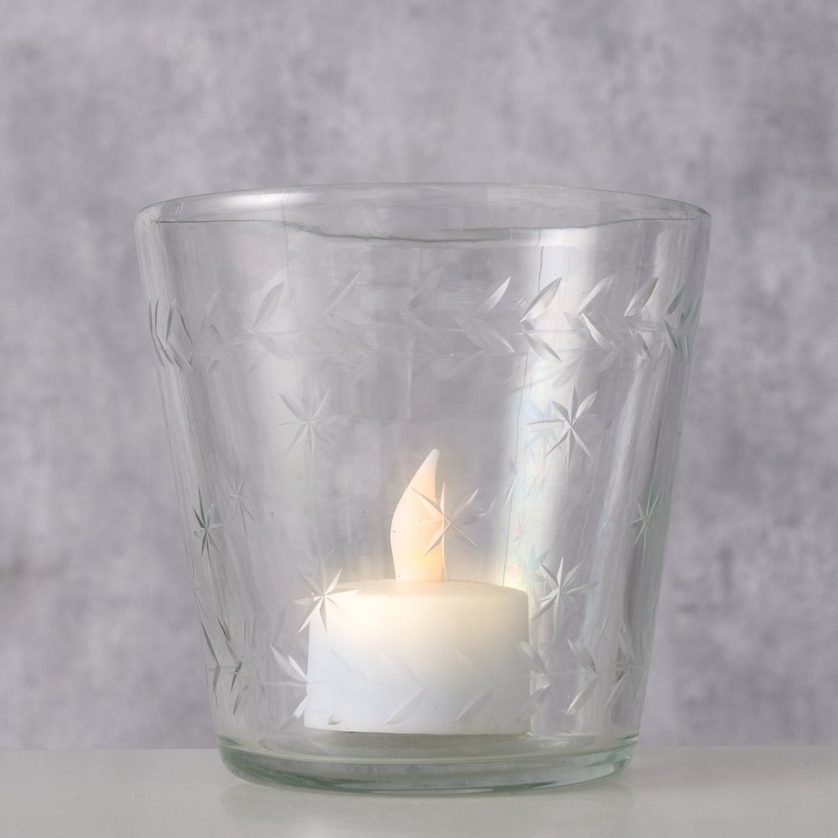 ΚΗΡΟΠΗΓΙΟ Cecily H9,5cm D10cm ΔΙΑΦΑΝΕΣ ΓΥΑΛΙ