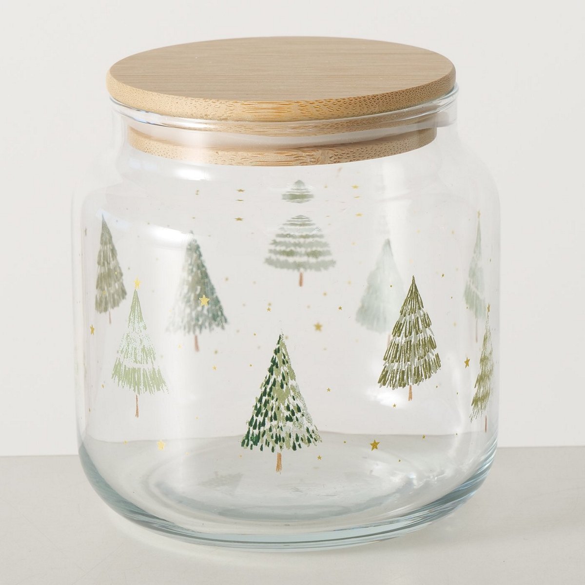 ΔΟΧΕΙΟ ΑΠΟΘΗΚΕΥΣΗ ΔΕΝΤΡΑ Trimas 635ml ΞΥΛΙΝΟ ΚΑΠΑΚΙ H10,5cm D10cm ΓΥΑΛΙ