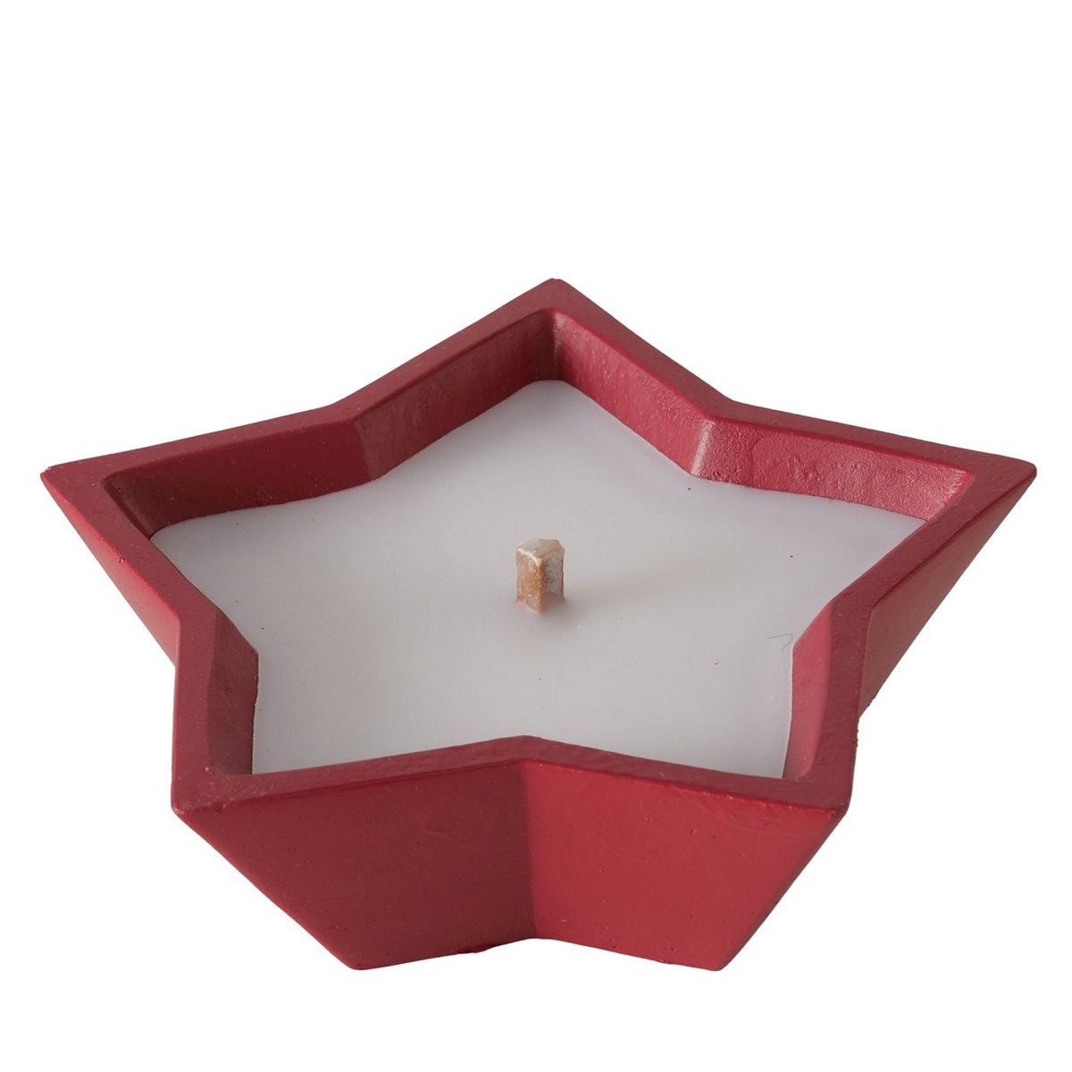 ΚΕΡΙ ΣΕ ΑΣΤΕΡΙ ΚΟΚΚΙΝΟ ΠΕΤΡΙΝΟ Bonko H5cm D14cm ΠΑΡΑΦΙΝΗ