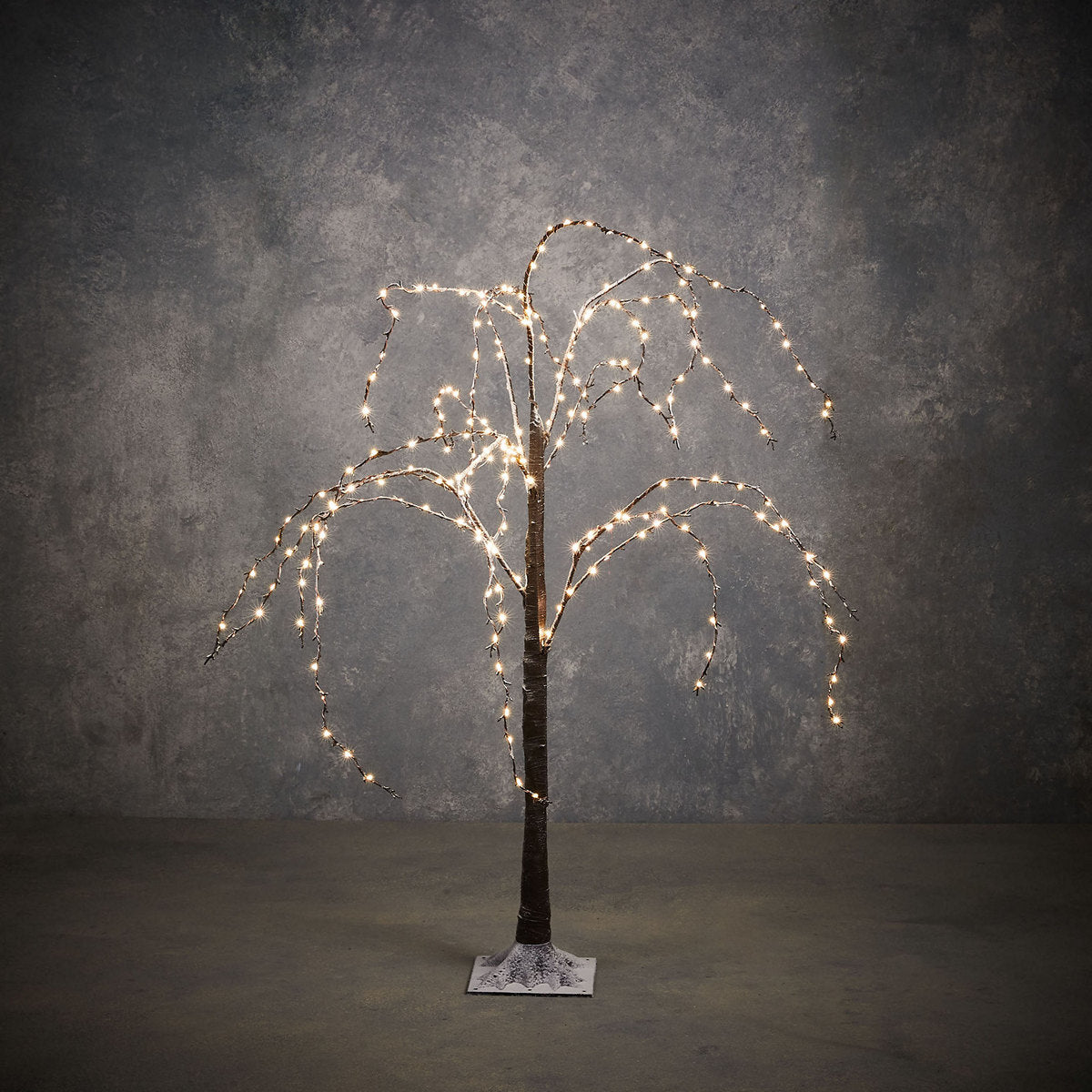 ΔΕΝΤΡΟ ΚΑΦΕ ΜΕ 240led ΚΛΑΣΣΙΚΟ ΛΕΥΚΟ IP44 timer - L120 W80cm pvc