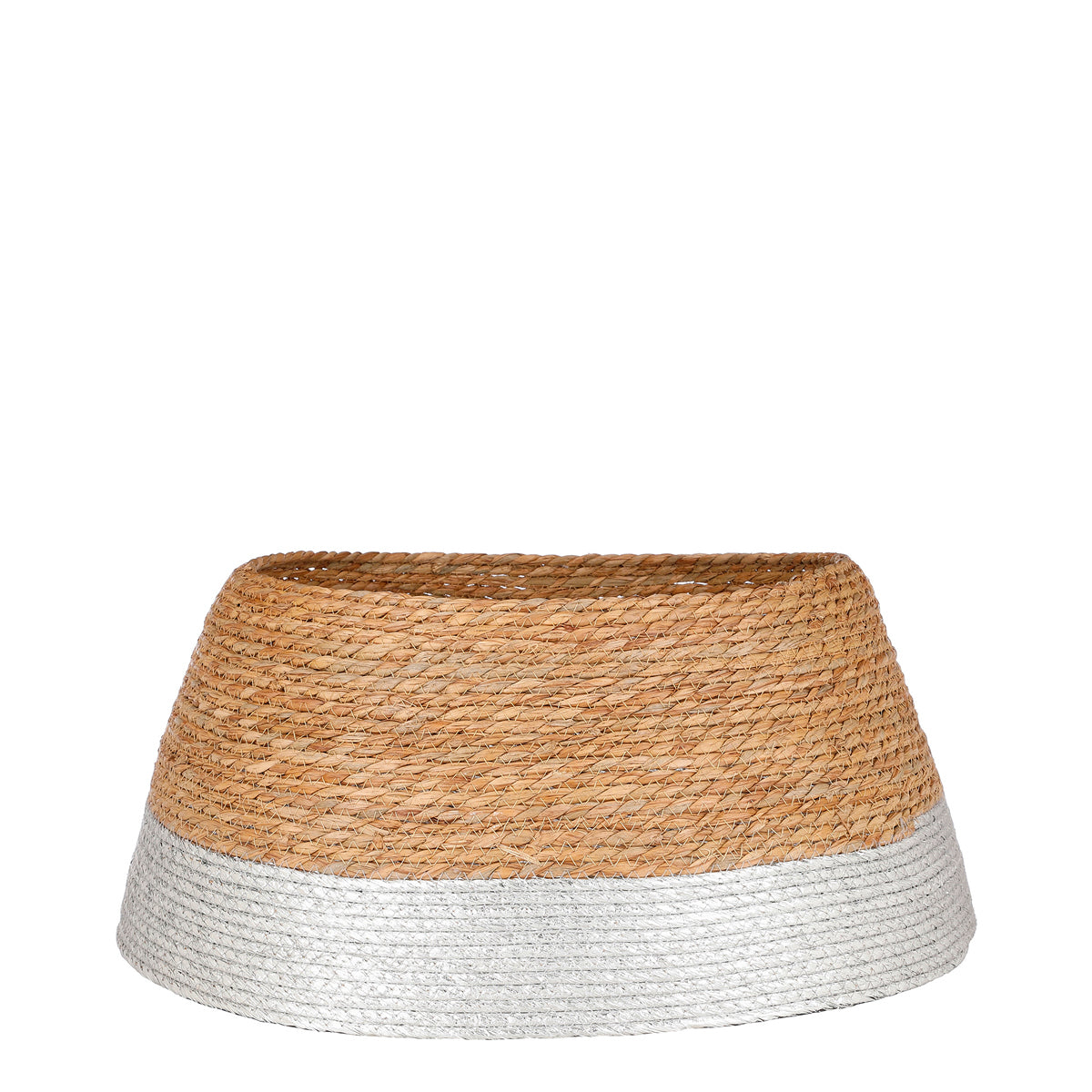 ΠΟΔΙΑ ΔΕΝΤΡΟΥ ΦΥΣΙΚΟ/ΑΣΗΜΙ H26 D58cm seagrass