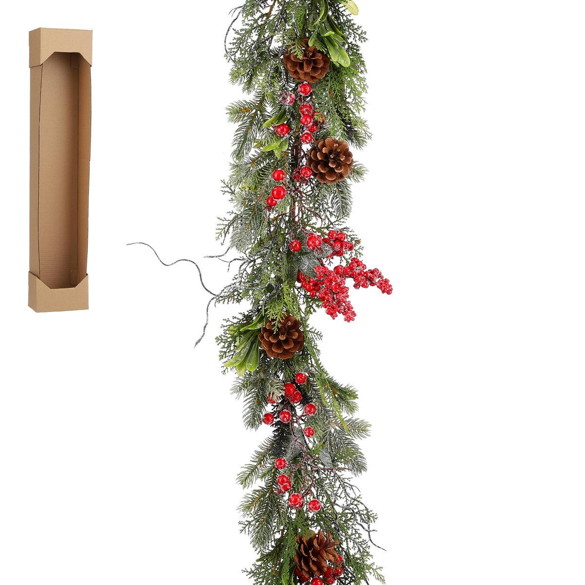 ΓΙΡΛΑΝΤΑ ΠΕΥΚΟ/ΓΚΙ Randell - L180 w15 h10cm PE (polyethylene)