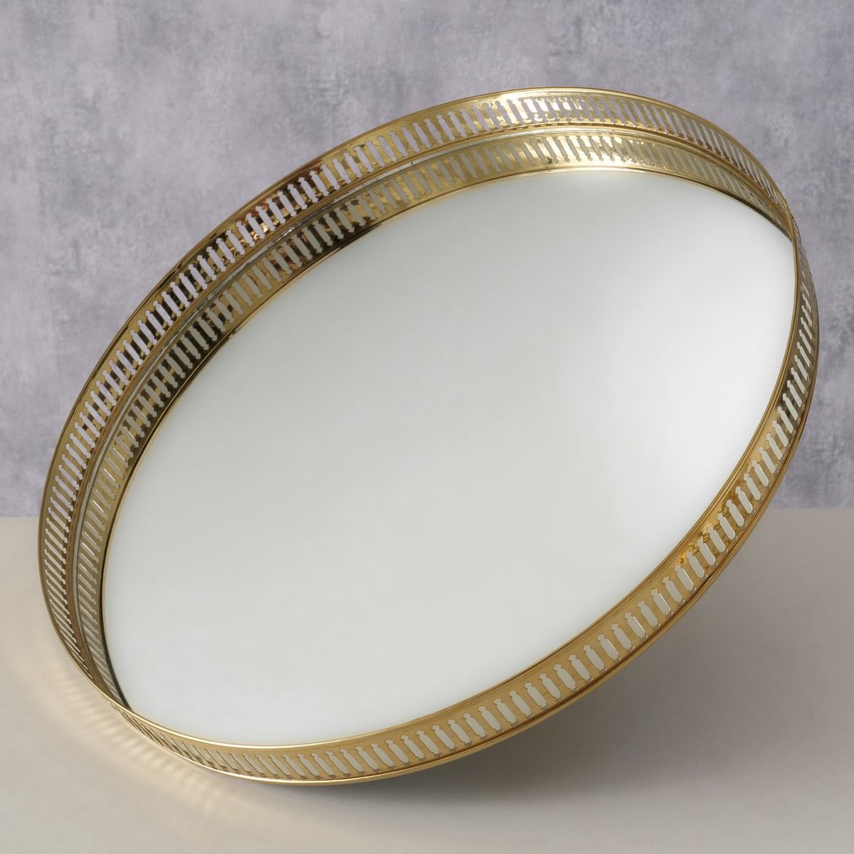 ΔΙΣΚΟΣ Lionel ΧΡΥΣΟ H3cm D35cm ΜΕΤΑΛΛΟ