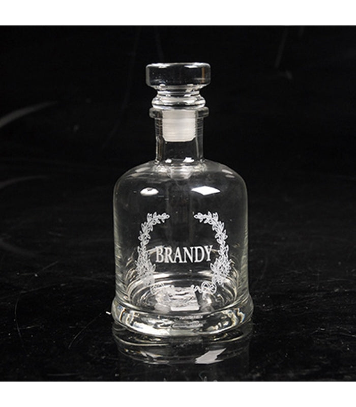ΚΑΡΑΦΑ D10X19 CM ΜΕ ΚΑΠΑΚΙ ΓΥΑΛΙΝΗ 'BRANDY'