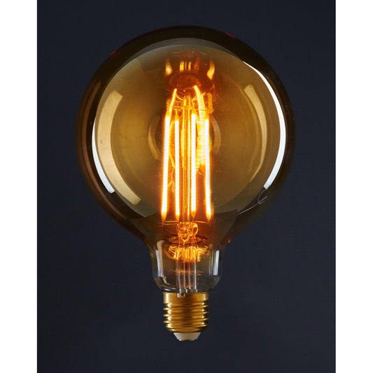 ΛΑΜΠΑ LED ΡΕΤΡΟ 80Χ125ΜΜ 2W-1800K  AMBER LIGHT Ε 27 - ΜΗ ΡΥΘΜΙΖΟΜΕΝΗ