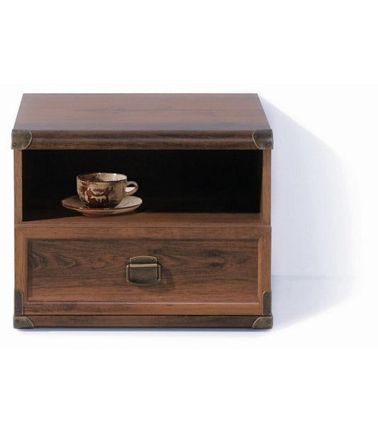 ΚΟΜΟΔΙΝΟ 50/40,5/40cm ST.MORITZ 028 ΣΚ.ΚΑΦΕ shutter oak ΜΕΛΑΜΙΝΗ (ΠΕΡΙΛΑΜΒΑΝΕΤΑΙ ΟΔΗΓΟΣ ΣΥΝΑΡΜΟΛΟΓΗΣΗΣ)