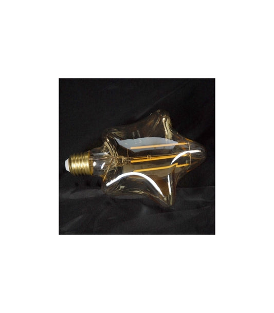 ΛΑΜΠΑ ΒΙΔΩΤΗ ΑΣΤΕΡΙ ΡΕΤΡΟ 120Χ60Χ162 ΜΜ 2W 1800K/E27