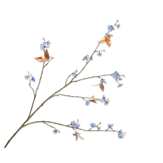 ΚΛΑΔΙ ΑΝΘΙΣΜΕΝΟ ΧΡΥΣΟ/ΜΠΛΕ 120  cm