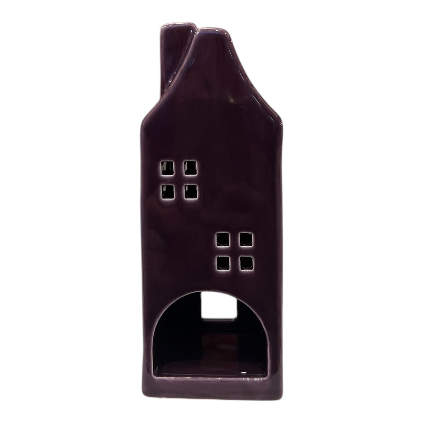 Σπιτάκι Μωβ για Ρεσώ Κεραμικό 6x6.5x17cm GE-22401343