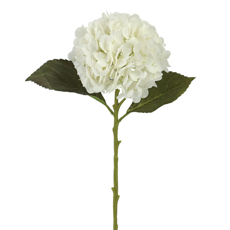 Κλαδί Ορτανσία Εκρού Real Touch 23313-4