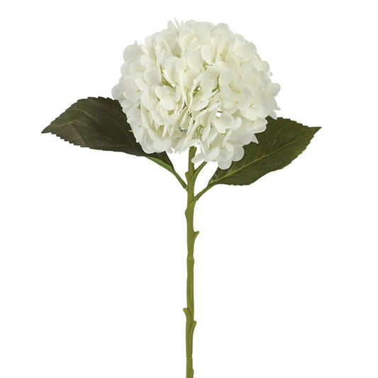 Κλαδί Ορτανσία Εκρού Real Touch  23313-4