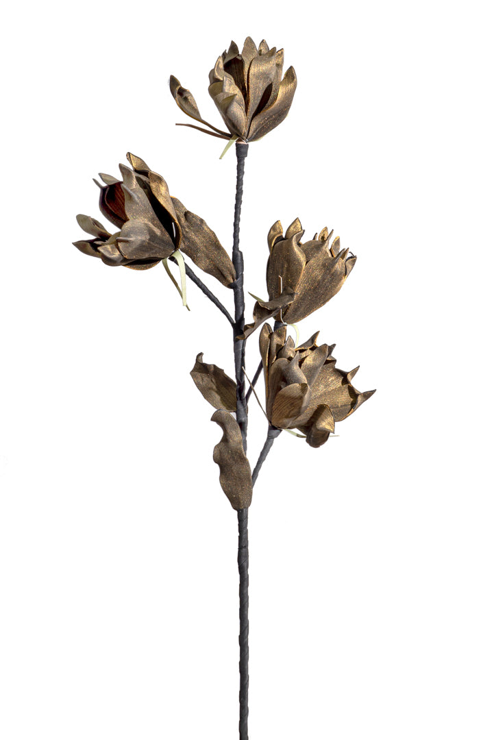 ΛΟΥΛΟΥΔΙ ΤΕΤΡΑΠΛΟ ΜΑΥΡΟ ΧΡΥΣΟ 90εκ 21.47.47321