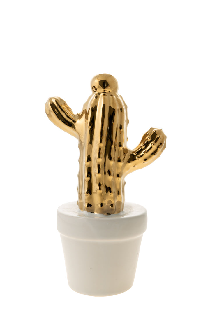 ΔΙΑΚΟΣΜΗΤΙΚΟΣ ΚΕΡΑΜΙΚΟΣ ΚΑΚΤΟΣ ΧΡΥΣΟΣ ΛΕΥΚΗ ΓΛΑΣΤΡΑ 12,7ΕΚ