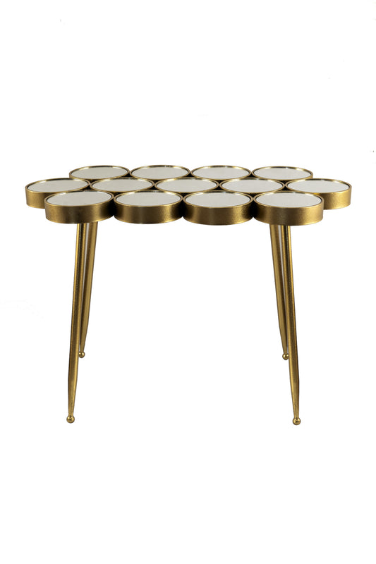 ΚΟΝΣΟΛΑ ΜΕΤΑΛΛΙΚΗ ΜΕ ΚΑΘΡΕΠΤΑΚΙΑ 100Χ50Χ70ΕΚ