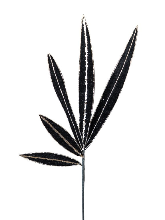 ΧΡΙΣΤΟΥΓΕΝΝΙΑΤΙΚΑ ΦΥΛΛΑ ΒΕΛΟΥΔΙΝΑ ΜΑΥΡΑ 55ΕΚ