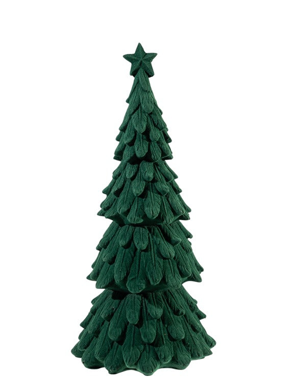 ΧΡΙΤΟΥΓΕΝΝΙΑΤΙΚΟ ΠΟΛΥΕΣΤΕΡΙΚΟ ΔΕΝΤΡΟ ΒΕΛΟΥΔΙΝΟ ΠΡΑΣΙΝΟ 11Χ11Χ26ΕΚ