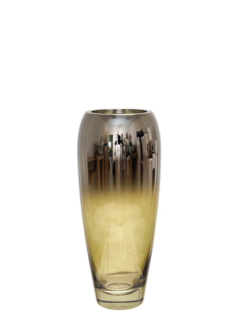 ΧΕΙΡΟΠΟΙΗΤΟ ΒΑΖΟ ΦΥΣΙΤΟ ΑΠΌ ΓΥΑΛΙ ΑΣΗΜΙ ΠΡΑΣΙΝΟ 12Χ12Χ28,7ΕΚ