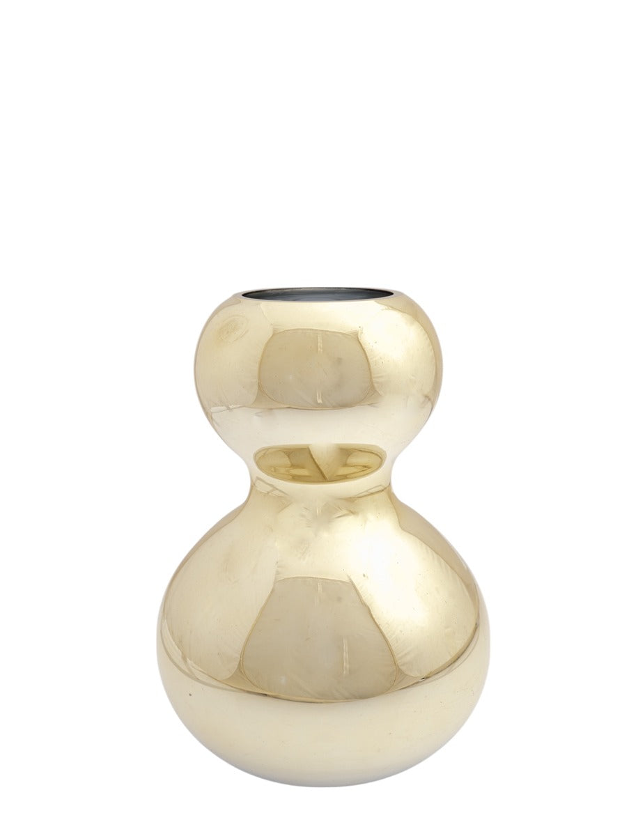 ΧΕΙΡΟΠΟΙΗΤΟ ΒΑΖΟ ΑΠΌ ΦΥΣΙΤΟ ΓΥΑΛΙ ΧΡΥΣΟ 17Χ17Χ25ΕΚ