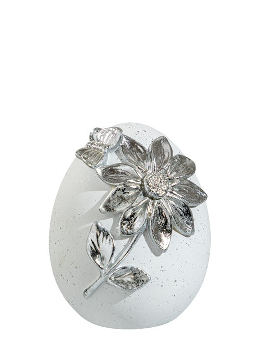 ΠΟΛΥΕΣΤΕΡΙΚΟ ΑΥΓΟ ΛΕΥΚΟ ΜΕ ΑΣΗΜΙ ΛΟΥΛΟΥΔΙ 10,8Χ11,5Χ14ΕΚ