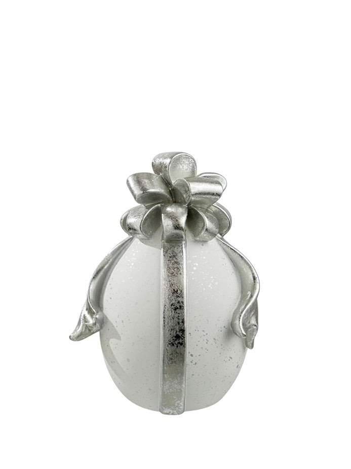 ΠΟΛΥΕΣΤΕΡΙΚΟ ΑΥΓΟ ΦΙΟΓΚΟΣ ΛΕΥΚΟ ΑΣΗΜΙ 9,5Χ10,5Χ15,3ΕΚ