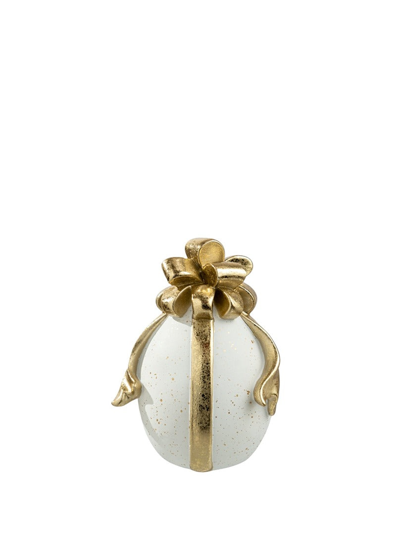 ΠΟΛΥΕΣΤΕΡΙΚΟ ΑΥΓΟ ΦΙΟΓΚΟΣ ΛΕΥΚΟ ΧΡΥΣΟ 7,2Χ8,2Χ12,5ΕΚ