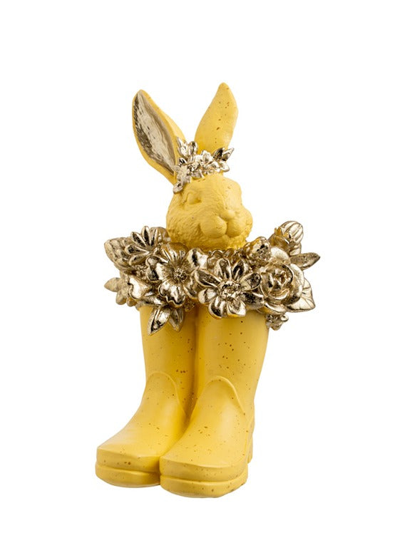 ΠΟΛΥΕΣΤΕΡΙΚΗ ΜΠΟΤΑ ΜΕ ΛΑΓΟ ΛΕΥΚΗ ΚΙΤΡΙΝΗ 10,5Χ10,5Χ19ΕΚ