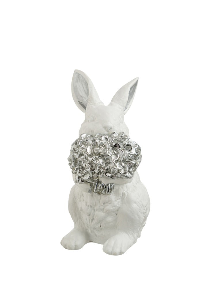 ΠΟΛΥΕΣΤΕΡΙΚΟΣ ΛΑΓΟΣ ΛΕΥΚΟΣ ΜΕ ΑΣΗΜΙ ΜΠΟΥΚΕΤΟ 9Χ11,3Χ18ΕΚ