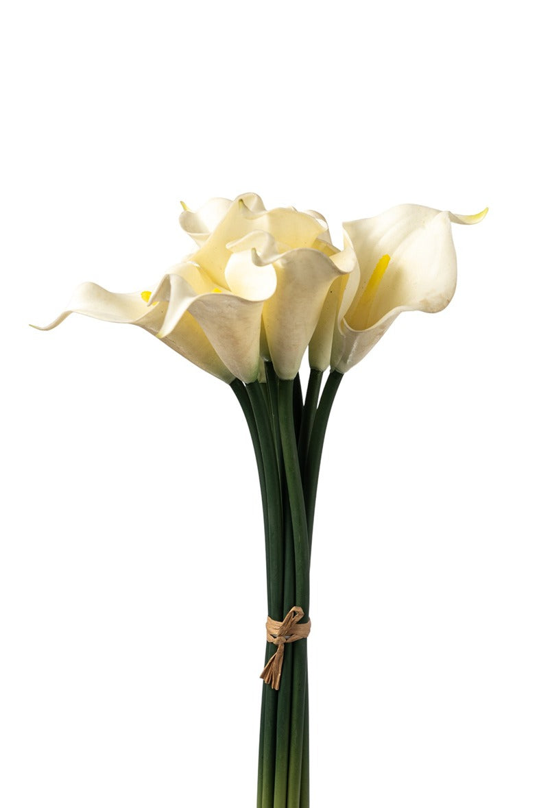 ΛΟΥΛΟΥΔΙ ΚΡΙΝΟΣ PVC ΛΕΥΚΟ ΜΠΟΥΚΕΤΟ 35ΕΚ