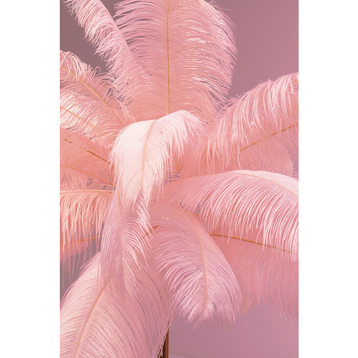 Φωτιστικό δαπέδου Feather Palm Ροζ 65 x 65 x 165 εκ. 53748