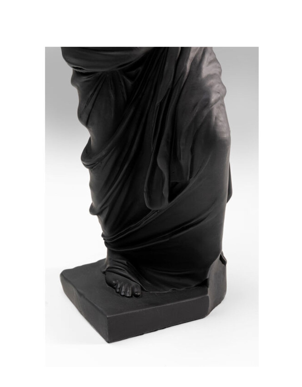 Διακοσμητικό επιτραπέζιο Sculpture μαύρο 16x14,5x48εκ 54604