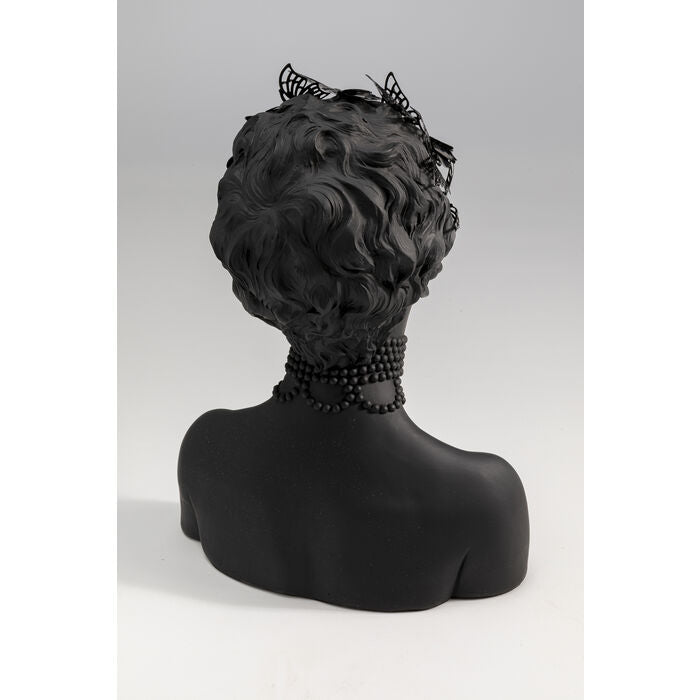 Διακοσμητικό επιτραπέζιο Lady Butterflies μαύρο 26x18,5x34,5 εκ. 54852