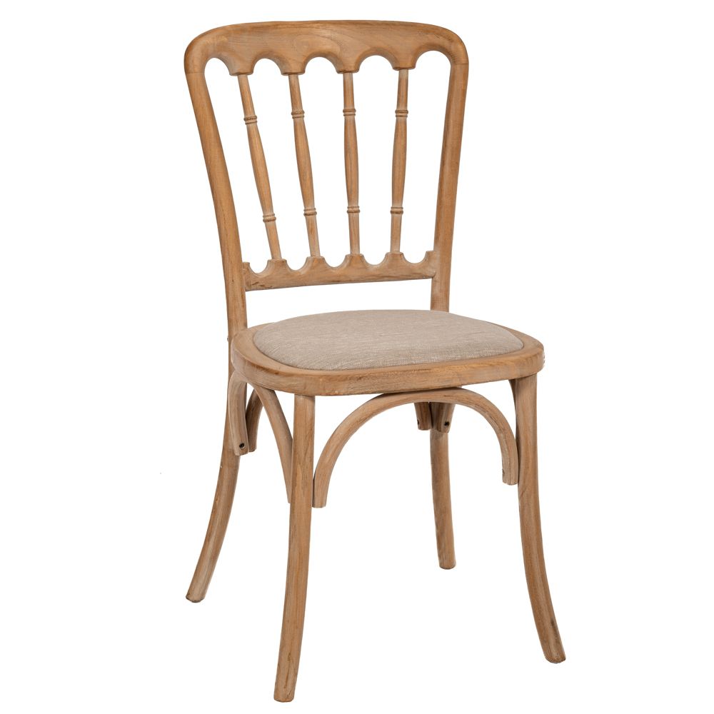 ΞΥΛΙΝΗ ΚΑΡΕΚΛΑ ΜΕ ΜΠΕΖ ΛΙΝΟ ΥΦΑΣΜΑ 45Χ46Χ92ΕΚ