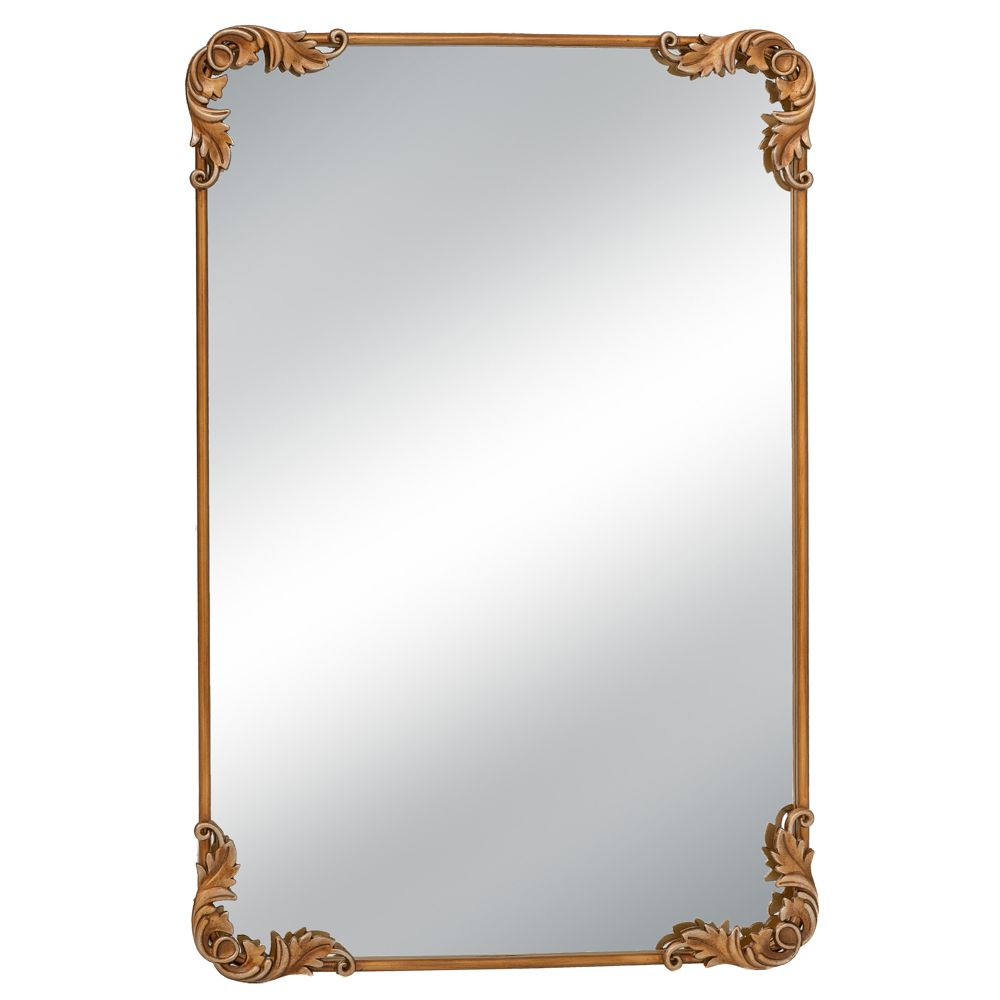 ΧΡΥΣΟΣ ΜΕΤΑΛΛΙΚΟΣ ΟΡΘΟΓΩΝΙΟΣ ΚΑΘΡΕΦΤΗΣ ΤΟΙΧΟΥ 61Χ92ΕΚ