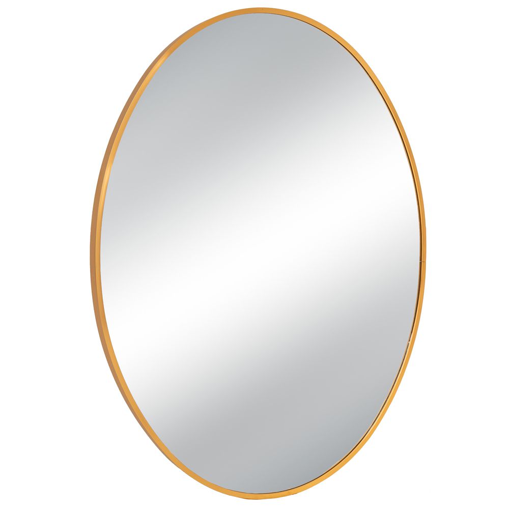 ΧΡΥΣΟΣ ΜΕΤΑΛΛΙΚΟΣ ΟΒΑΛ ΚΑΘΡΕΦΤΗΣ ΤΟΙΧΟΥ 60Χ3Χ80ΕΚ