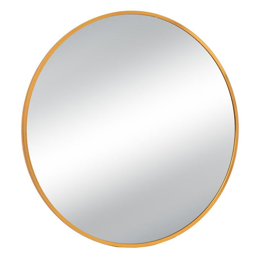 ΧΡΥΣΟΣ ΜΕΤΑΛΛΙΚΟΣ ΣΤΡΟΓΓΥΛΟΣ ΚΑΘΡΕΦΤΗΣ ΤΟΙΧΟΥ Φ60ΕΚ Χ3ΕΚ