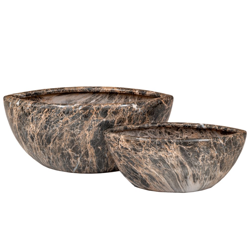 ΚΕΡΑΜΙΚΟ ΟΒΑΛ ΚΑΣΠΩ ΣΕΤ 2 ΕΦΕ ΣΚΟΥΡΟΥ ΜΑΡΜΑΡΟΥ 21X46X20 16X35X14