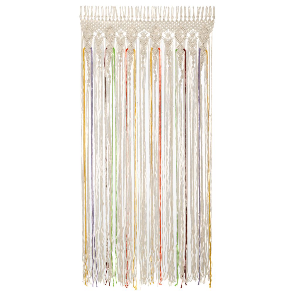 ΜΑΚΡΑΜΕ ΚΟΥΡΤΙΝΑ 110Χ180ΕΚ ΧΡΩΜΑΤΙΣΤΗ