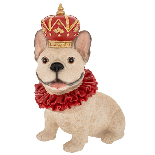 ΛΕΥΚΟΣ ΠΟΛΥΡΕΖΙΝ ΚΑΘΙΣΤΟΣ ΣΚΥΛΟΣ ΜΕ ΚΟΚΚΙΝΟ ΣΤΕΜΜΑ 23Χ13,5Χ28ΕΚ